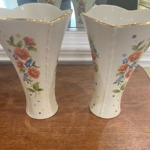 Lenox Vases!! 2 piece Set!!